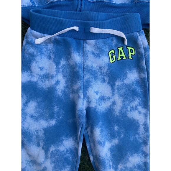 Gap Kids 2-Piece Sweatsuit – Blue Cloud Print – Toddler Size 5 - Picture 3 of 5